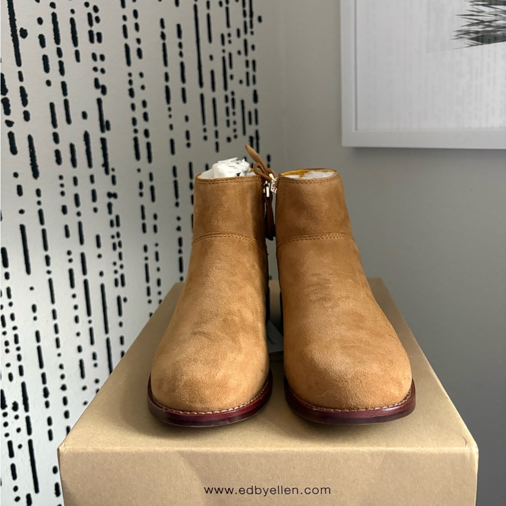 Ellen Degeneres Tan Ankle Boots